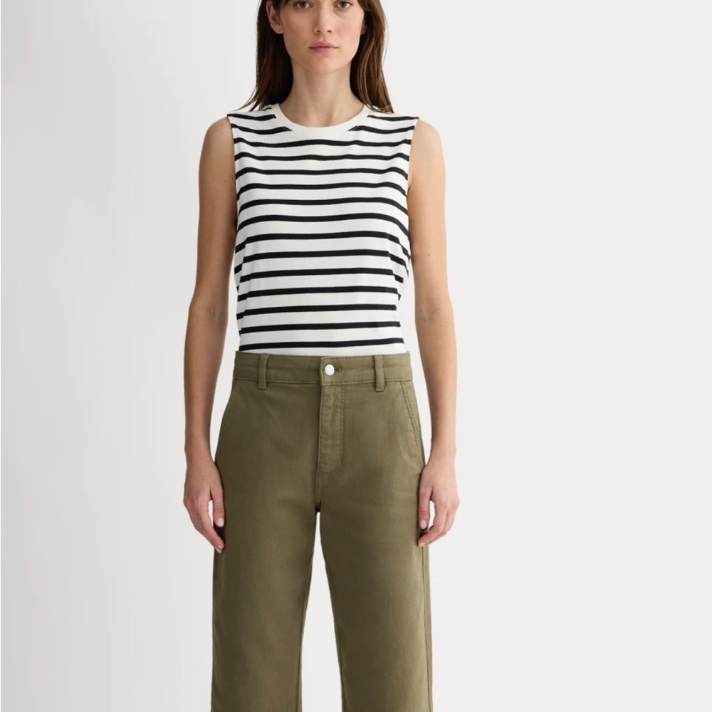 EVERLANE utility straight leg pants - size 6